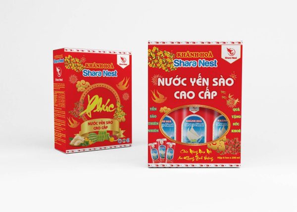 Nước yến lon hộp Xuân Sharanest (hộp 6 lon CAO)