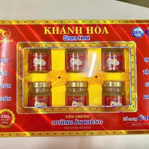 Tổ yến chưng  Đường Ăn Kiêng 350mg Hộp Quà